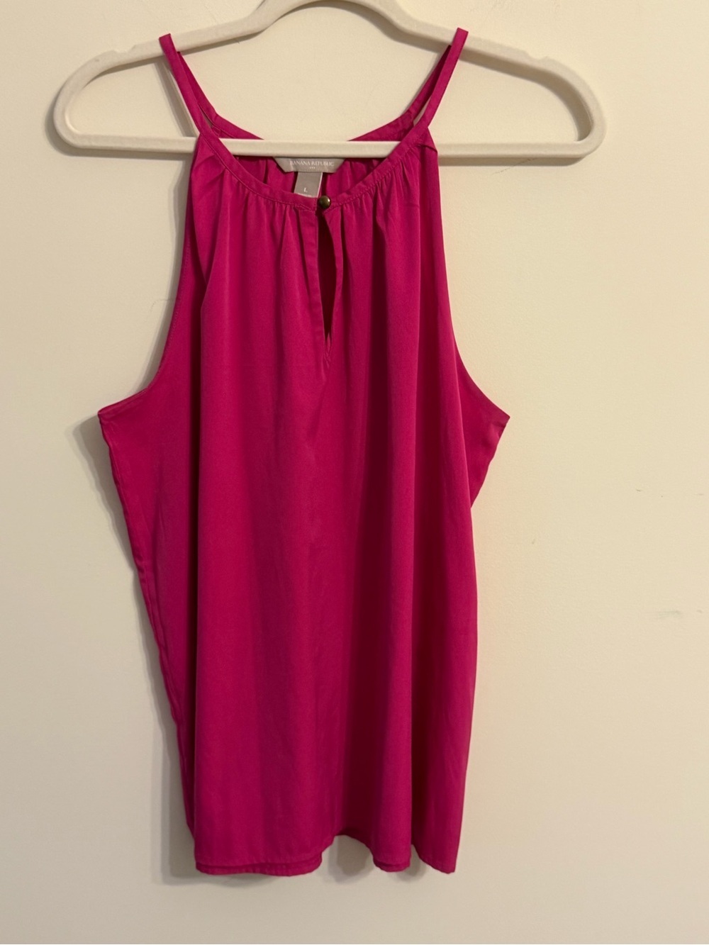 Banana Republic Magenta Halter Sleeveless Top - Picture 3 of 4
